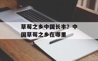 草莓之乡中国长丰？中国草莓之乡在哪里