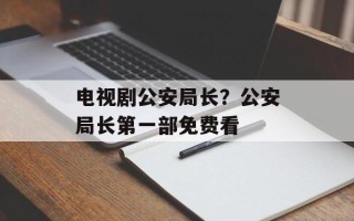 电视剧公安局长？公安局长第一部免费看