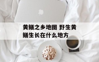黄鳝之乡地图 野生黄鳝生长在什么地方