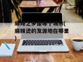 麻辣之乡是哪个城市(麻辣烫的发源地在哪里)
