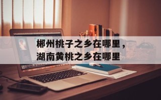 郴州桃子之乡在哪里，湖南黄桃之乡在哪里