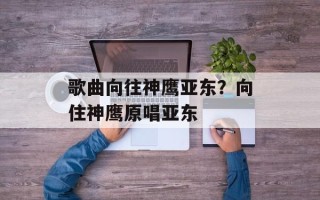 歌曲向往神鹰亚东？向住神鹰原唱亚东