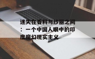 迷失在香料与纱丽之间：一个中国人眼中的印度魔幻现实主义