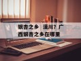 银杏之乡  漠川？广西银杏之乡在哪里