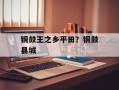 铜鼓王之乡平田？铜鼓县城