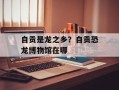 自贡是龙之乡？自贡恐龙博物馆在哪