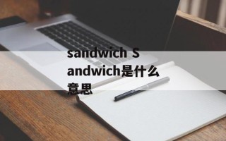 sandwich Sandwich是什么意思