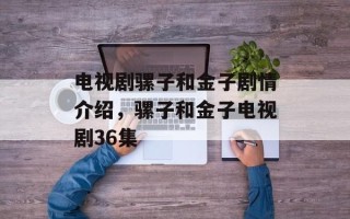电视剧骡子和金子剧情介绍，骡子和金子电视剧36集