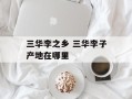 三华李之乡 三华李子产地在哪里