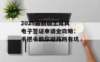 2025最新版土耳其电子签证申请全攻略：手把手教你避开所有坑