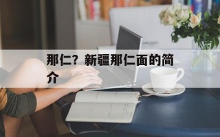 那仁？新疆那仁面的简介