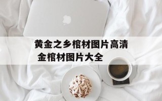黄金之乡棺材图片高清 金棺材图片大全