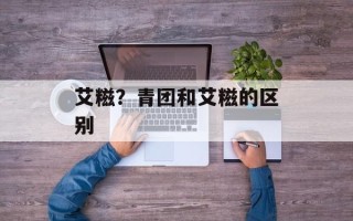 艾糍？青团和艾糍的区别