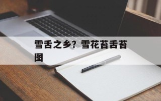 雪舌之乡？雪花苔舌苔图