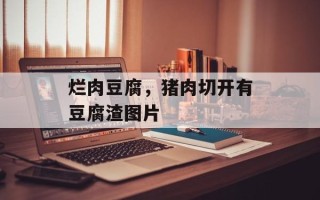 烂肉豆腐，猪肉切开有豆腐渣图片