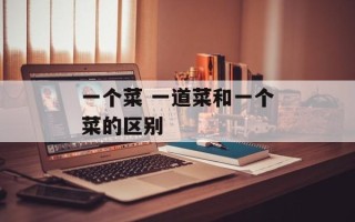 一个菜 一道菜和一个菜的区别