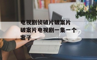 电视剧侦破片破案片 破案片电视剧一集一个案子
