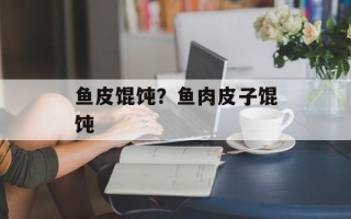 鱼皮馄饨？鱼肉皮子馄饨