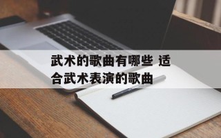 武术的歌曲有哪些 适合武术表演的歌曲