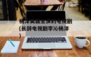 杨洋吴磊主演的电视剧(长辞电视剧李沁杨洋)