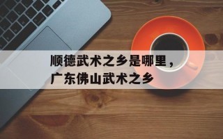 顺德武术之乡是哪里，广东佛山武术之乡