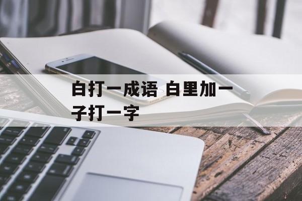 白打一成语 白里加一子打一字-第1张图片-