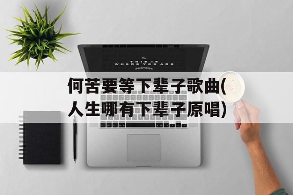 何苦要等下辈子歌曲(人生哪有下辈子原唱)-第1张图片-
