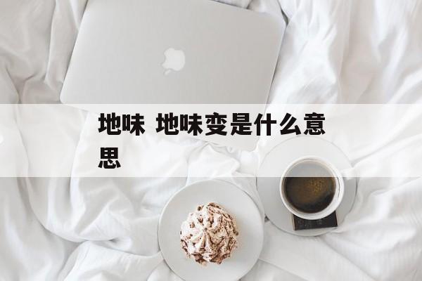 地味 地味变是什么意思-第1张图片-
