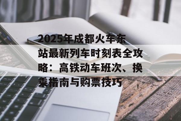 2025年成都火车东站最新列车时刻表全攻略：高铁动车班次、换乘指南与购票技巧-第1张图片-